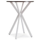 Stół LAUREN 60 cm Orzech/Biały