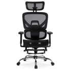 Fotel Obrotowy KAIR Ergonomiczny Czarny