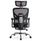 Fotel Obrotowy KAIR Ergonomiczny Czarny
