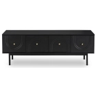Szafka RTV MARLEN 155 cm Czarna