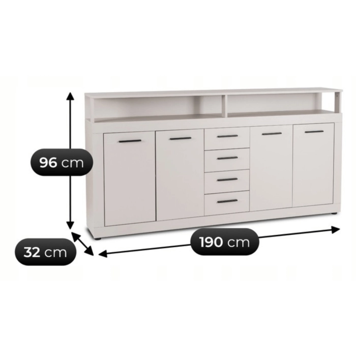 Komoda BLAGO 190 cm Kaszmir