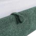 Łóżko 160x200 BRISTOL z Pojemnikiem Zielone Boucle