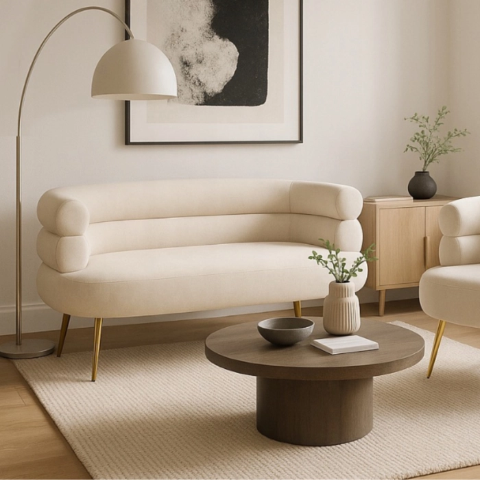 Sofa NANTES Kremowa