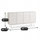 Komoda MARLEN 155 cm Kaszmir