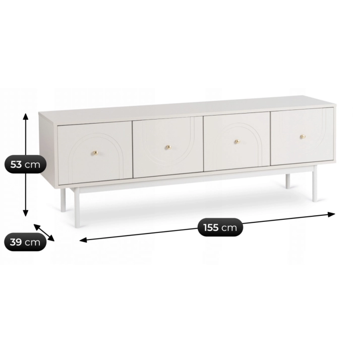 Szafka RTV MARLEN 155 cm Kaszmir