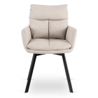 Krzesło Obrotowe CORTADO Beżowe