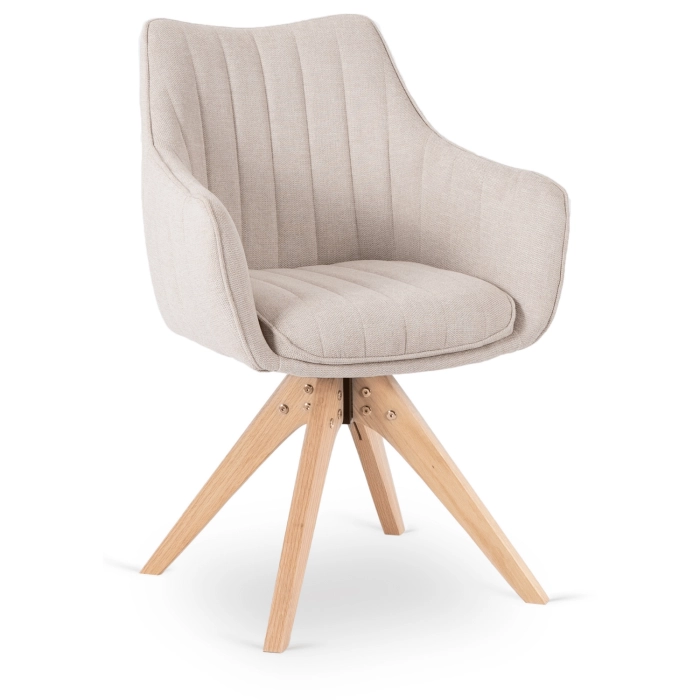 Krzesło Obrotowe LEMON Jasnobeżowe