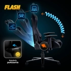 Fotel Obrotowy Gamingowy FLASH Czarny