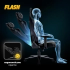 Fotel Obrotowy Gamingowy FLASH Czarny