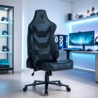 Fotel Obrotowy Gamingowy APEX Czarny