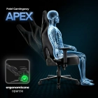 Fotel Obrotowy Gamingowy APEX Czarny