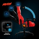 Fotel Obrotowy Gamingowy NEXON Czerwony