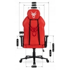 Fotel Obrotowy Gamingowy NEXON Czerwony