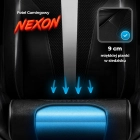 Fotel Obrotowy Gamingowy NEXON Czarny/Biały