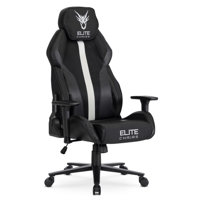 Fotel Obrotowy Gamingowy NEXON Czarny/Biały