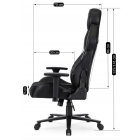 Fotel Obrotowy Gamingowy NEXON Czarny/Biały
