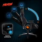 Fotel Obrotowy Gamingowy NEXON Czarny/Żółty