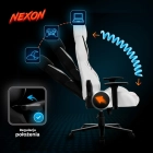 Fotel Obrotowy Gamingowy NEXON Biały