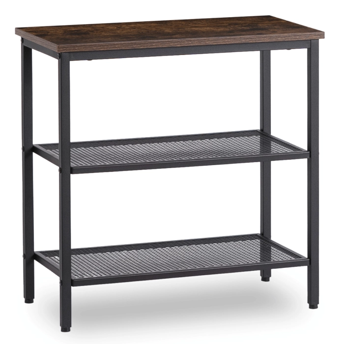 Stolik Kawowy CARTER 60 cm Dąb Rustykalny/Czarny