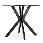 Stół LAUREN 90 cm Czarny