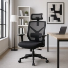 Fotel Obrotowy BENTO Ergonomiczny Czarny