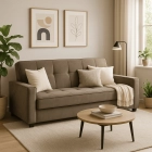 Sofa Rozkładana ALUNA Beżowa