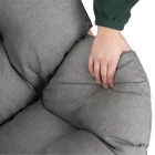 Sofa Ogrodowa Dwuosobowa KORYNT Szary