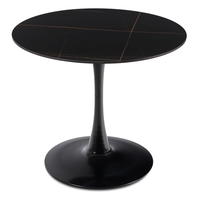Stół SANDER Ceramiczny 89 cm Czarny