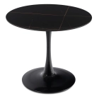 Stół SANDER Ceramiczny 89 cm Czarny