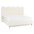Łóżko 160x200 IZMIR Kremowe Boucle