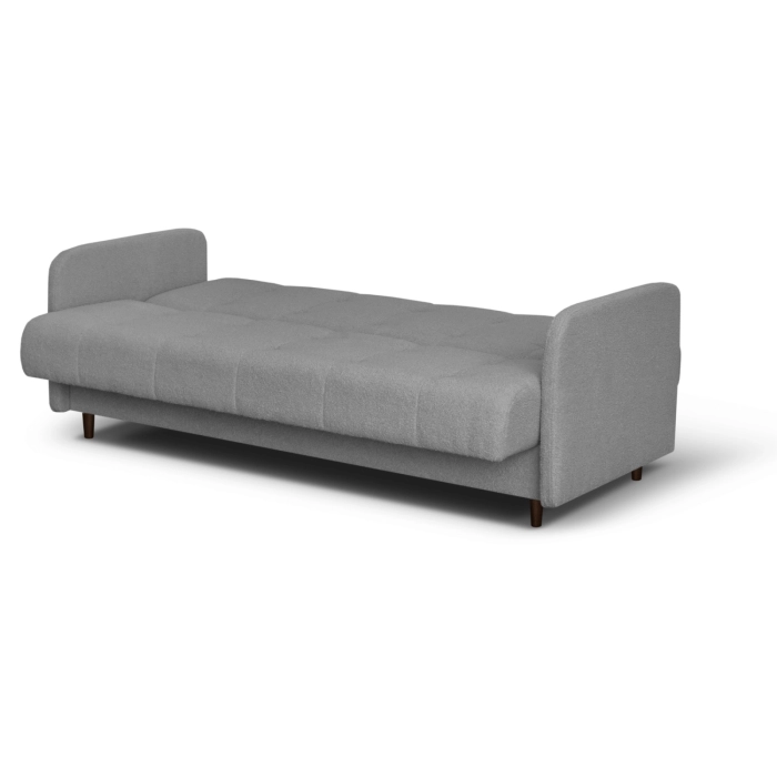 Sofa Rozkładana TIVOLI Szara Boucle