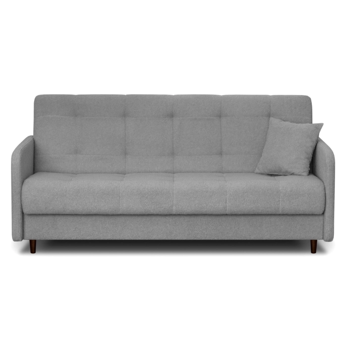 Sofa Rozkładana TIVOLI Szara Boucle