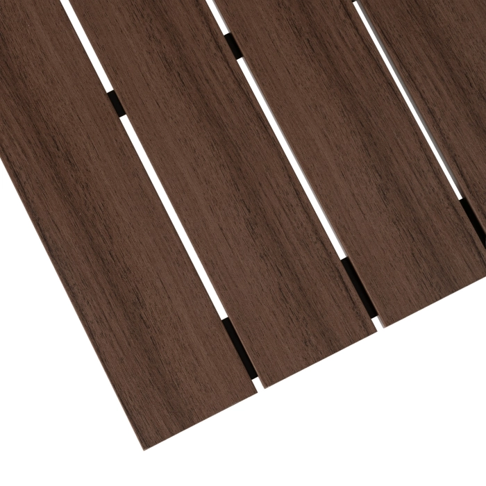 Stół Ogrodowy ARGOS 140-180 cm Orzech/Czarny