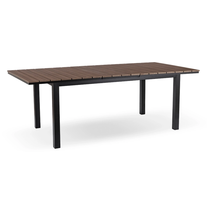 Stół Ogrodowy ARGOS 140-180 cm Orzech/Czarny