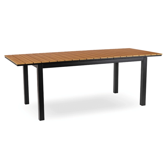 Stół Ogrodowy ARGOS 160-260 cm Dąb/Czarny