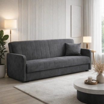 Sofa Rozkładana PORTO Szara...