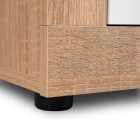 Komoda BLAGO 180 cm Dąb Sonoma/Biały