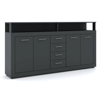 Komoda BLAGO 190 cm Antracyt