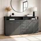 Komoda BLAGO 190 cm Antracyt