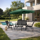 Parasol Ogrodowy AKRON Zielony