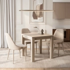 Stół MAX Rozkładany 80-160 cm Orzech Macadamia