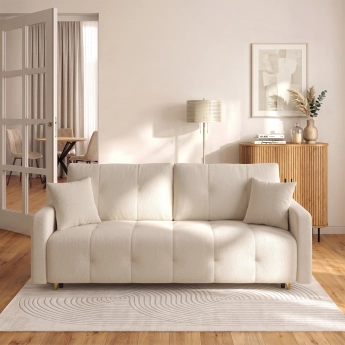 Sofa SEUL Beżowa Boucle
